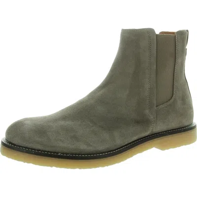 Shoe The Bear Kip Womens Water Repellent Suede Chelsea Boots In Grey