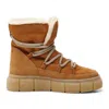 Shoe The Bear Tove Snow Boot In Tan In Multi