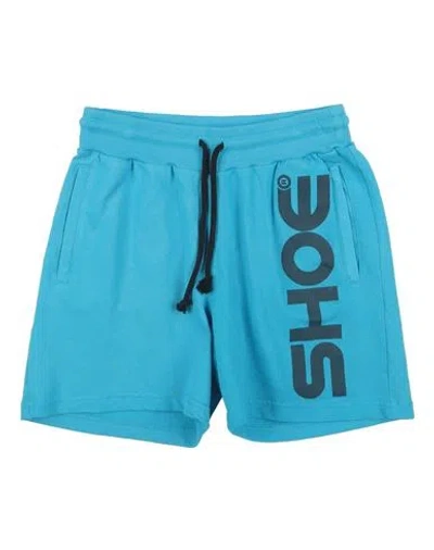 Shoe® Babies' Shoe Toddler Boy Shorts & Bermuda Shorts Azure Size 6 Cotton In Blue