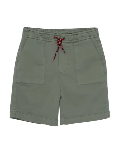 Shoe® Babies' Shoe Toddler Boy Shorts & Bermuda Shorts Military Green Size 6 Cotton, Elastane