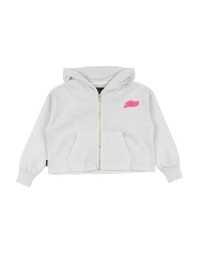 Shoe® Babies' Shoe Toddler Girl Sweatshirt Light Grey Size 6 Cotton