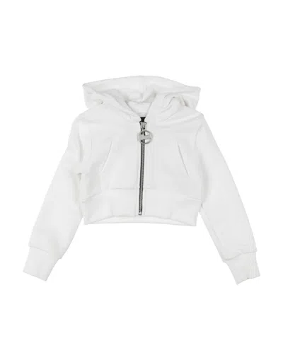 Shoe® Babies' Shoe Toddler Girl Sweatshirt White Size 4 Cotton