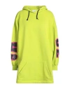 Shoe® Shoe Woman Mini Dress Lime Green Size M Cotton In Green