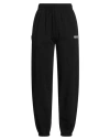 Shoe® Shoe Woman Pants Black Size L Cotton, Elastane