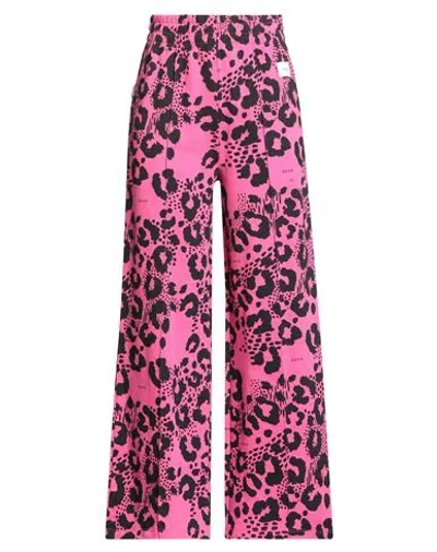 Shoe® Shoe Woman Pants Fuchsia Size M Cotton In Pink