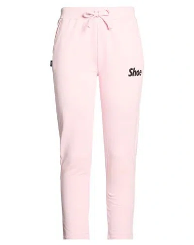 Shoe® Shoe Woman Pants Pink Size L Cotton