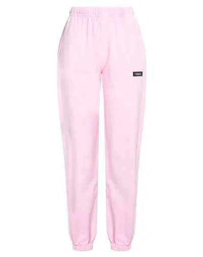 Shoe® Shoe Woman Pants Pink Size Xs Cotton In Multi