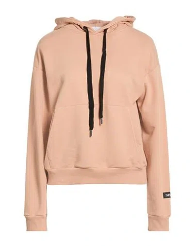 Shoe® Shoe Woman Sweatshirt Apricot Size Xl Cotton, Polyester In Pink