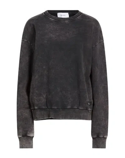 Shoe® Shoe Woman Sweatshirt Black Size M Cotton