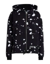 Shoe® Shoe Woman Sweatshirt Black Size Xl Cotton, Elastane In Black