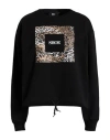Shoe® Shoe Woman Sweatshirt Black Size Xl Cotton, Elastane In Black