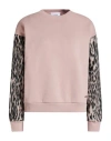 Shoe® Shoe Woman Sweatshirt Blush Size L Cotton, Polyester In Pink