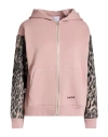 Shoe® Shoe Woman Sweatshirt Blush Size Xl Cotton, Polyester In Pink