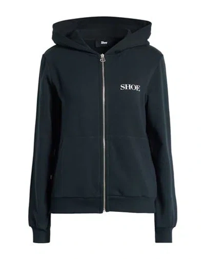 Shoe® Shoe Woman Sweatshirt Charcoal Size Xl Cotton, Elastane In Gray