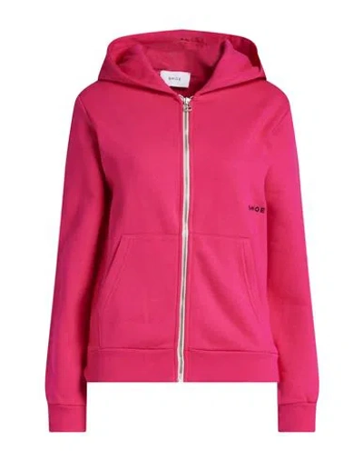 Shoe® Shoe Woman Sweatshirt Fuchsia Size Xl Cotton In Pink