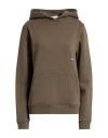 Shoe® Shoe Woman Sweatshirt Khaki Size Xl Cotton In Brown