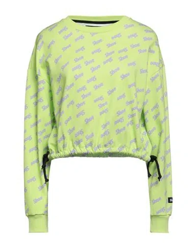 Shoe® Shoe Woman Sweatshirt Acid Green Size Xs Cotton