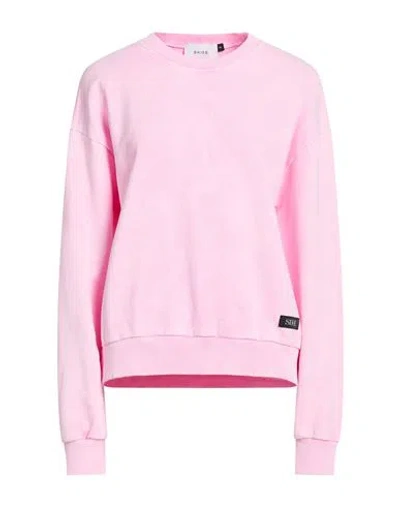 Shoe® Shoe Woman Sweatshirt Pink Size L Cotton