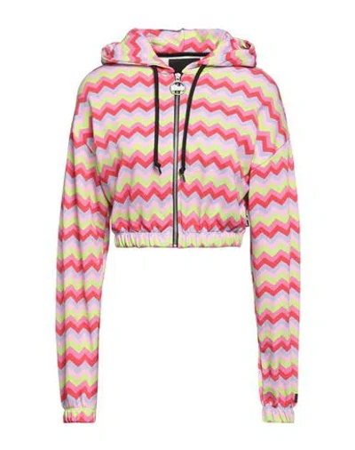 Shoe® Shoe Woman Sweatshirt Pink Size Xs Cotton
