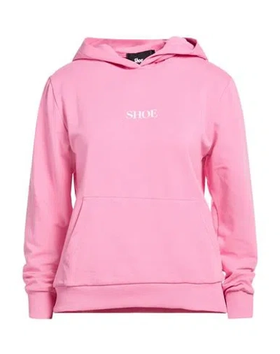 Shoe® Shoe Woman Sweatshirt Pink Size Xl Cotton, Elastane