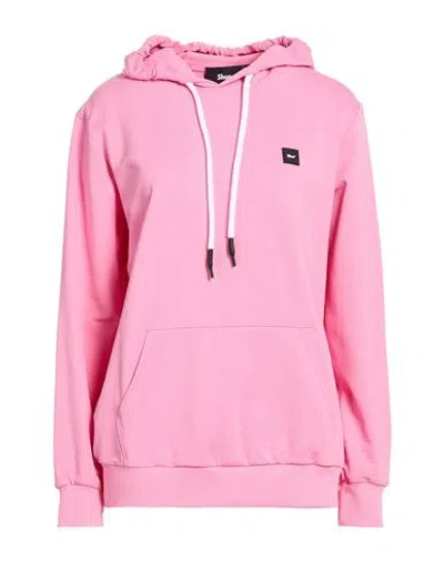 Shoe® Shoe Woman Sweatshirt Pink Size Xxl Cotton, Elastane