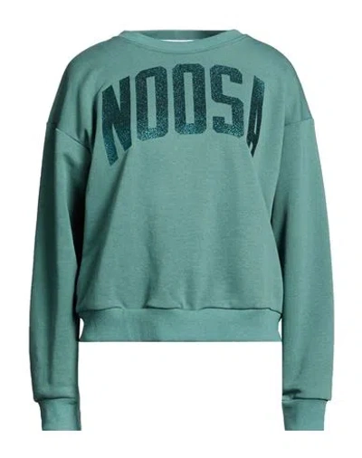 Shoe® Shoe Woman Sweatshirt Sage Green Size L Cotton, Polyester