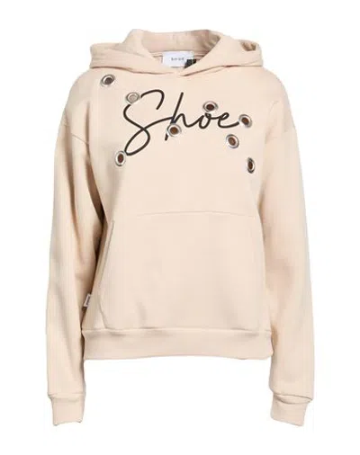 Shoe® Shoe Woman Sweatshirt Sand Size Xs Cotton In Neutral