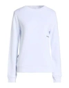 Shoe® Shoe Woman Sweatshirt White Size L Cotton