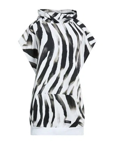 Shoe® Shoe Woman Sweatshirt White Size M Cotton