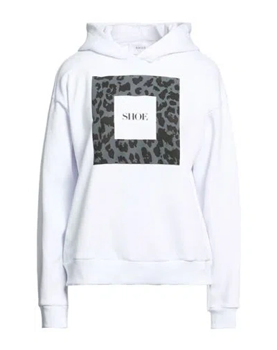 Shoe® Shoe Woman Sweatshirt White Size S Cotton