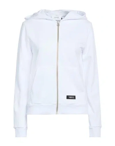 Shoe® Shoe Woman Sweatshirt White Size Xl Cotton
