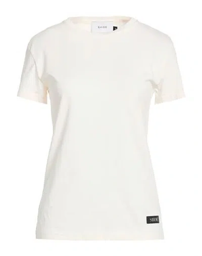 Shoe® Shoe Woman T-shirt Blush Size Xl Cotton In White