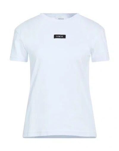 Shoe® Shoe Woman T-shirt Off White Size M Cotton