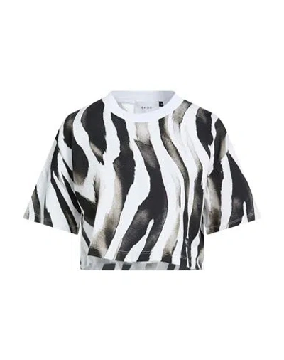 Shoe® Shoe Woman T-shirt White Size Xl Cotton In Multi