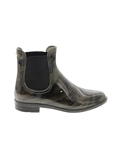 Pre-owned Shoedazzle Ankle Boots In Green