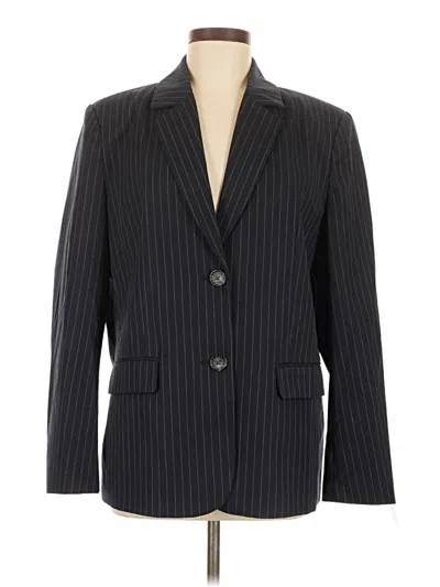 Pre-owned Shoedazzle Blazer Jacket In Gray