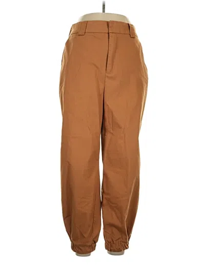 Pre-owned Shoedazzle Casual Pants In Brown