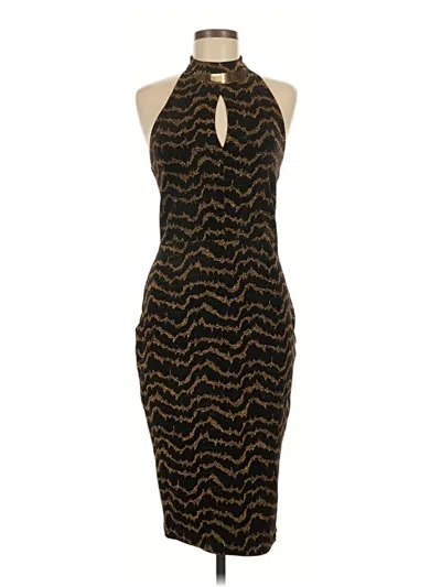 Pre-owned Shoedazzle Cocktail Dress In Brown