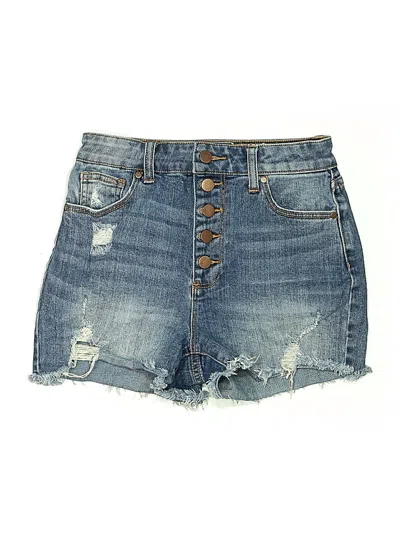 Pre-owned Shoedazzle Denim Shorts In Blue