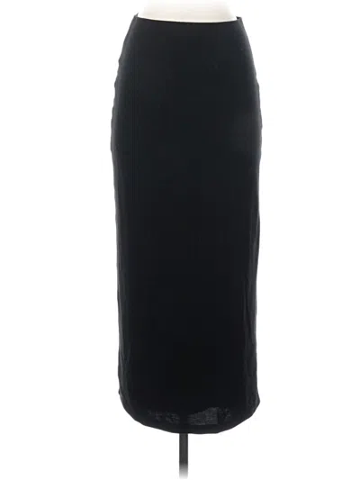 Pre-owned Shoedazzle Formal Skirt In Black
