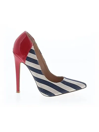 Pre-owned Shoedazzle Heels In Blue