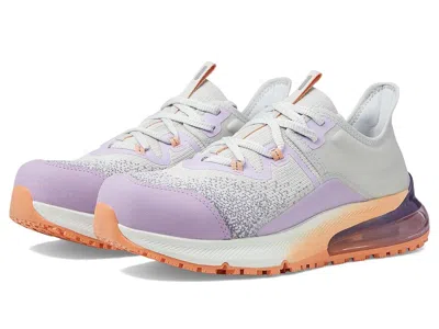 Shoes For Crews Gia Work Nano Composite Toe Women's Shoes Grey/purple/orange: 10 M
