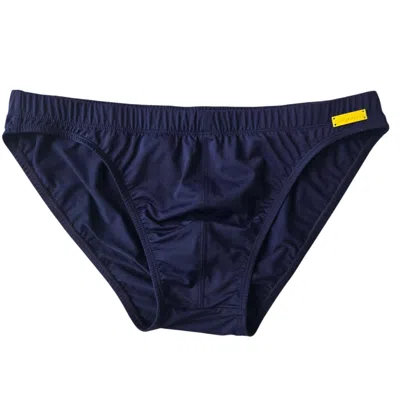 Shokan 28 Men's Blue Swim Tanga Briefs Navy