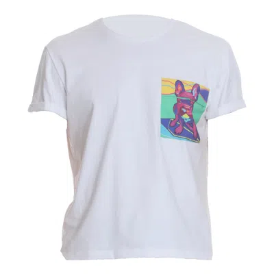 Shokan 28 Men's Frenchie T-shirt In White