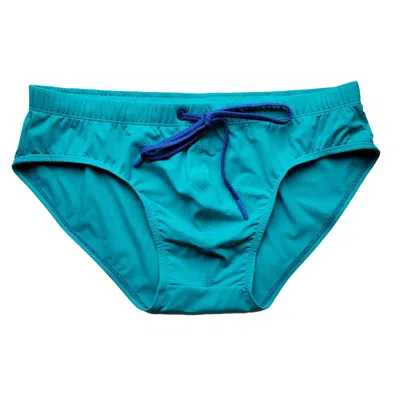 Shokan 28 Men's Swim Briefs Turquoise In Blue