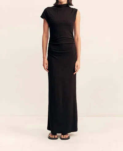 Shona Joy Beau Sleeveless Maxi Dress In Black