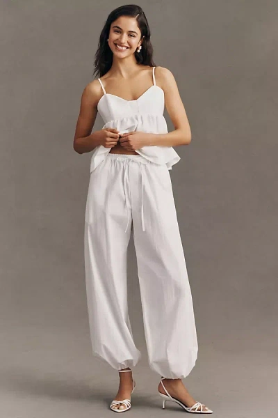 Shona Joy Campbell Harem Pants In White