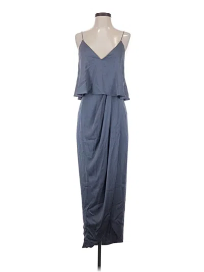 Pre-owned Shona Joy Casual Dress In Blue