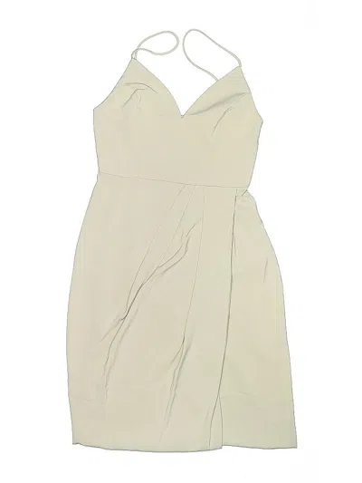 Pre-owned Shona Joy Casual Dress In Brown