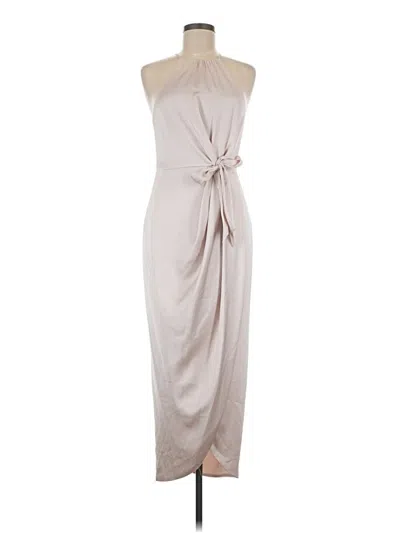 Pre-owned Shona Joy Casual Dress In Brown